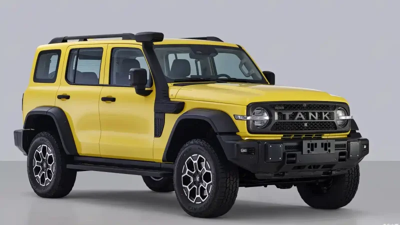 GWM TANK 300 V6 ขุมพลัง 3.0T 360 แรงม้า Mild HYBRID ก่อนเปิดตัวในจีน