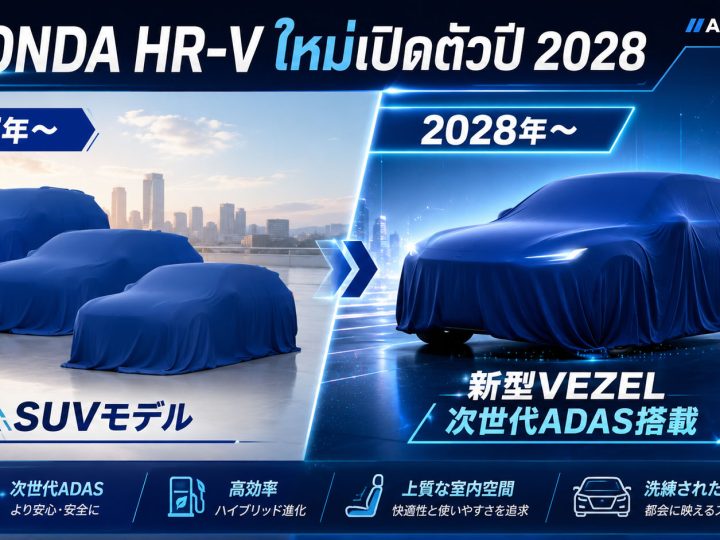 NEW HONDA CIVIC , CR-V , HR-V งบปี 2027-2028 ระบบไฮบริดเจนใหม่ เน้นลงทุนไฮบริดมากขึ้น