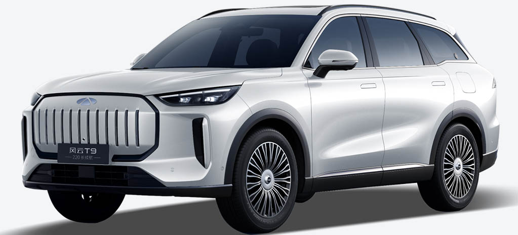 เปิดขายจีน 527,000 บาท CHERY Fulwin T9 PHEV ใหม่ วิ่งไฟฟ้า 220 กม. CLTC