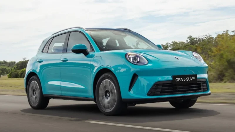 เปิดขายออสเตรเลีย 854,000 บาท GWM ORA 5 EV 58.2kWh 430 กม./ชาร์จ WLTP