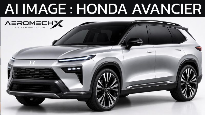 เปิดไทยปลายปีนี้ All-NEW HONDA Avancier ว่าที่ D-SUV สายหรู ใหญ่กว่า CR-V