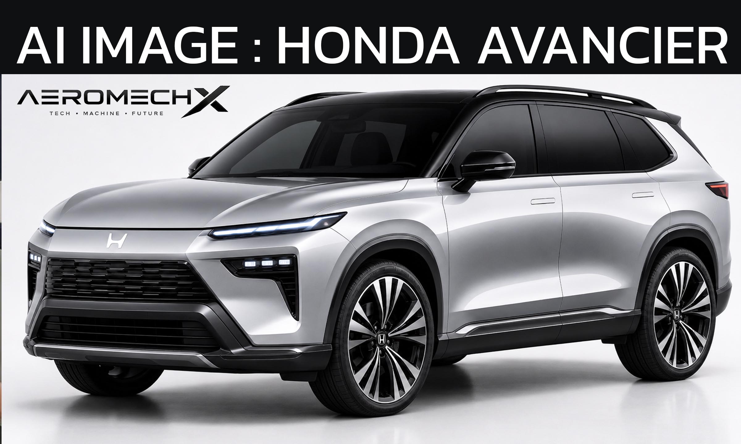 เปิดไทยปลายปีนี้ All-NEW HONDA Avancier ว่าที่ D-SUV สายหรู ใหญ่กว่า CR-V