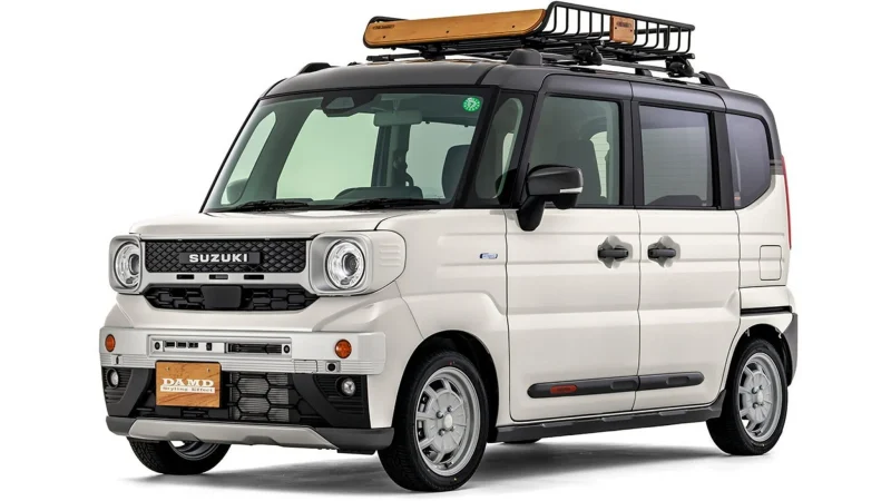 Damd เผยโฉมชุดแต่ง Noct เปลี่ยน Suzuki Spacia Gear ให้กลายเป็น Kei Car เรโทรสุดคลาสสิก