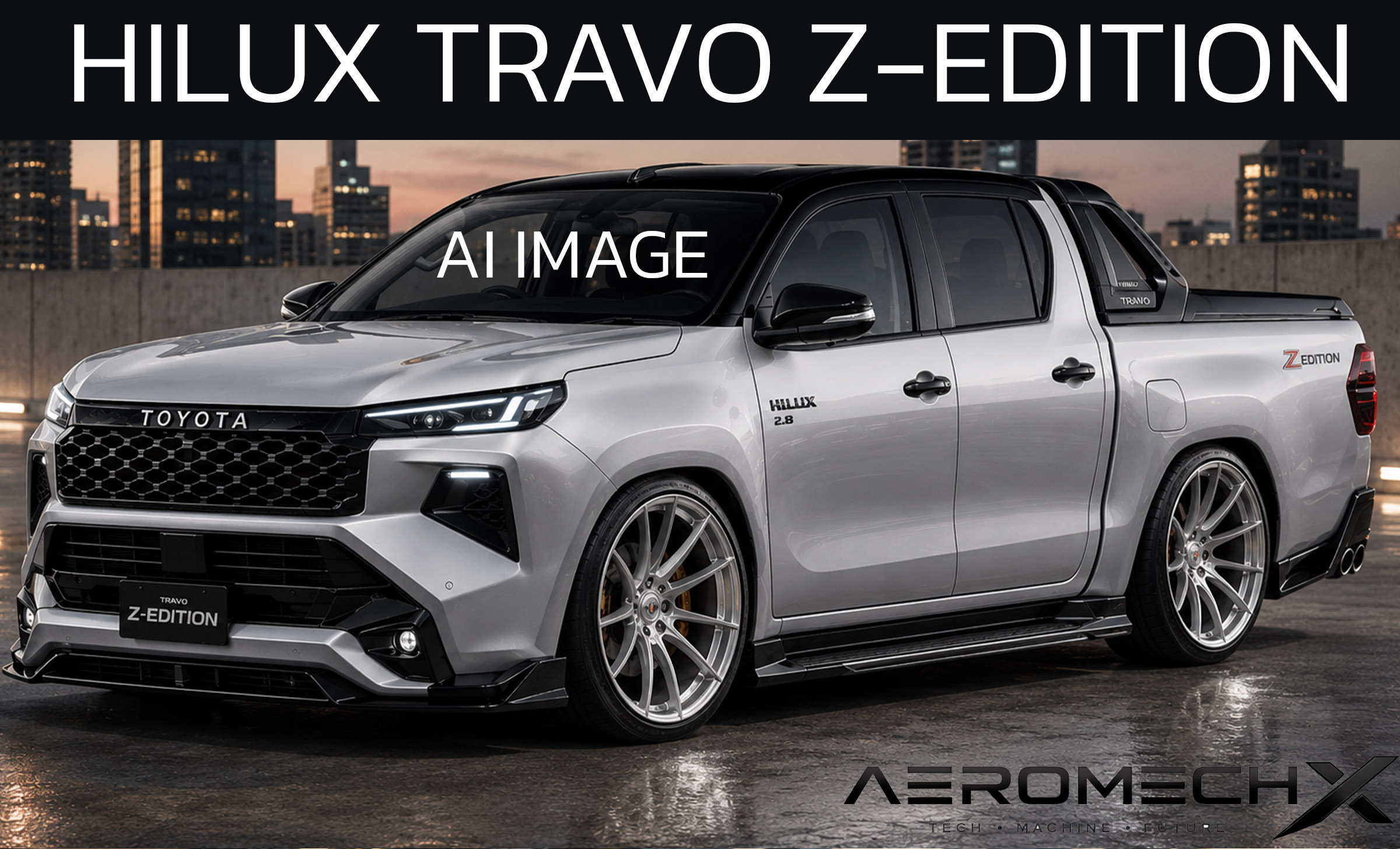 คาดการณ์ว่า All-New TOYOTA HILUX TRAVO Z-Edition กำลังเปิดตัวในไทย ภายในปีนี้