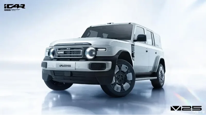 iCAR V25 เผยข้อมูลก่อนเปิดตัว! SUV ทรงกล่องระบบ Range Extender วิ่งไฟฟ้าล้วนสูงสุด 150 กม.