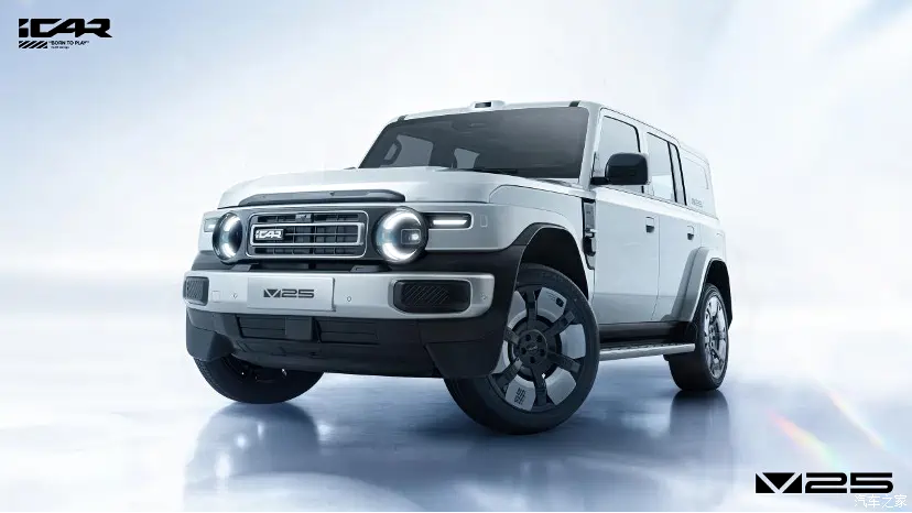 iCAR V25 เผยข้อมูลก่อนเปิดตัว! SUV ทรงกล่องระบบ Range Extender วิ่งไฟฟ้าล้วนสูงสุด 150 กม.