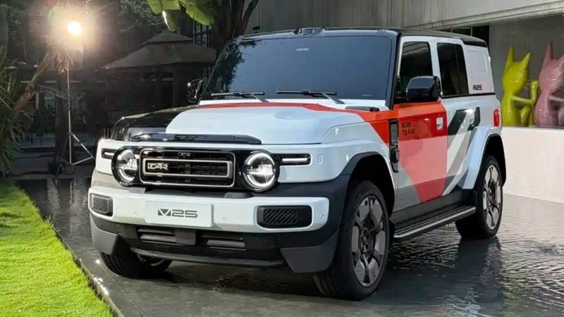 CHERY iCAR V25 EREV เปิดตัวคันจริงครั้งแรก SUV ทรงกล่องสายลุย แบตฯ 33.7 kWh วิ่งไฟฟ้าสูงสุด 150 กม. WLTC ในจีน