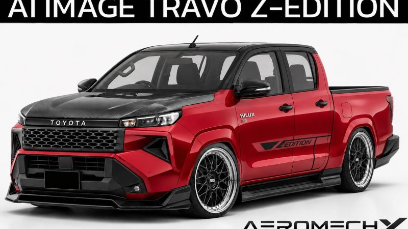 คาดการณ์ว่า TOYOTA HILUX TRAVO Z-Edition กำลังเปิดตัวในไทย ภายในปลายปีนี้
