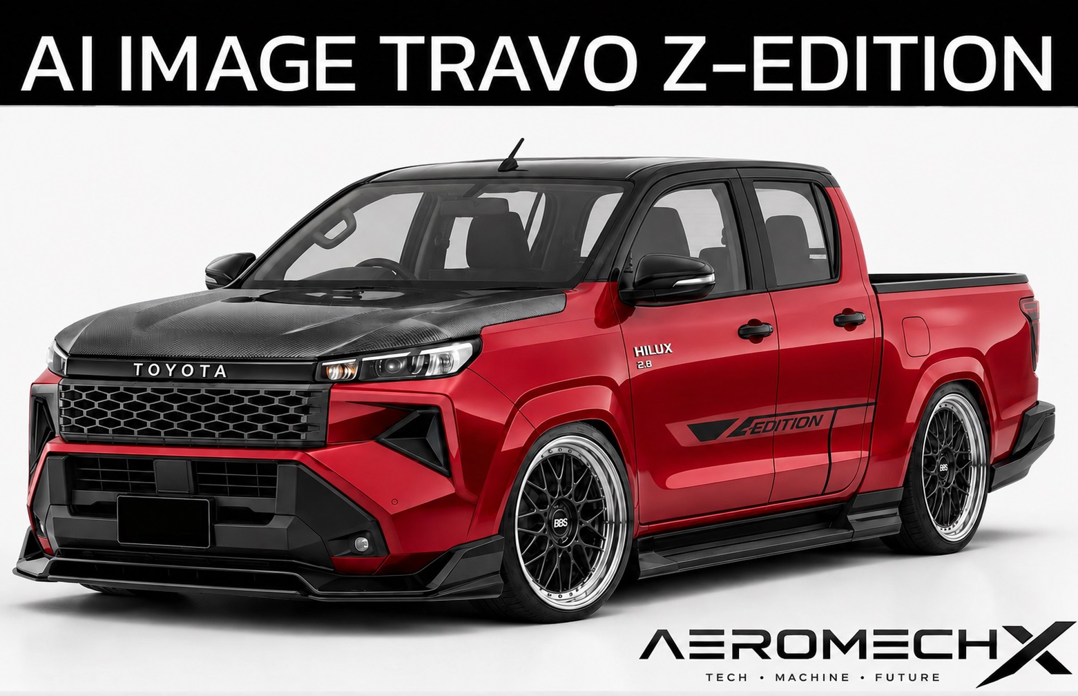 คาดการณ์ว่า TOYOTA HILUX TRAVO Z-Edition กำลังเปิดตัวในไทย ภายในปลายปีนี้