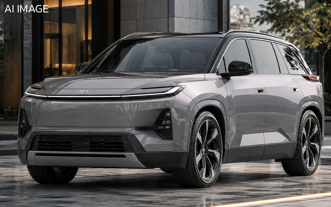 Toyota Highlander EREV มาแน่ครึ่งหลังปี 2026! จ่อเปลี่ยนจาก Hybrid สู่รถขับไฟฟ้า-มีเครื่องยนต์ขยายระยะทาง ผลิตในจีน