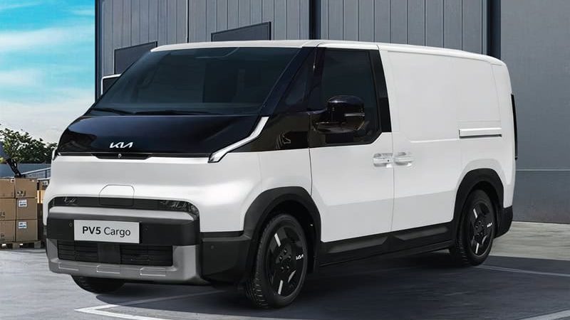 ราคาอย่างเป็นทางการ KIA PV5 Cargo รถตู้ไฟฟ้าเพื่อการพาณิชย์ เริ่ม 1,199,000 บาท