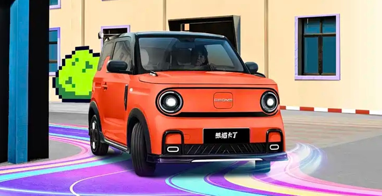 GEELY PANDA Karting เปิดขายจีน 215,000 บาท วิ่งได้ 210 กม./ชาร์จ CLTC