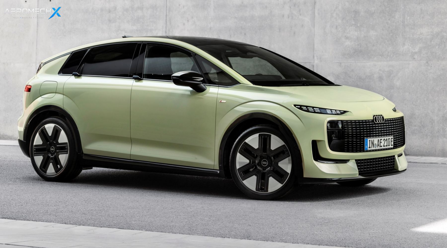 Audi A2 e-tron 2026 เปิดขายยุโรปวิ่งได้่ไกล 646 กม./ชาร์จ WLTP