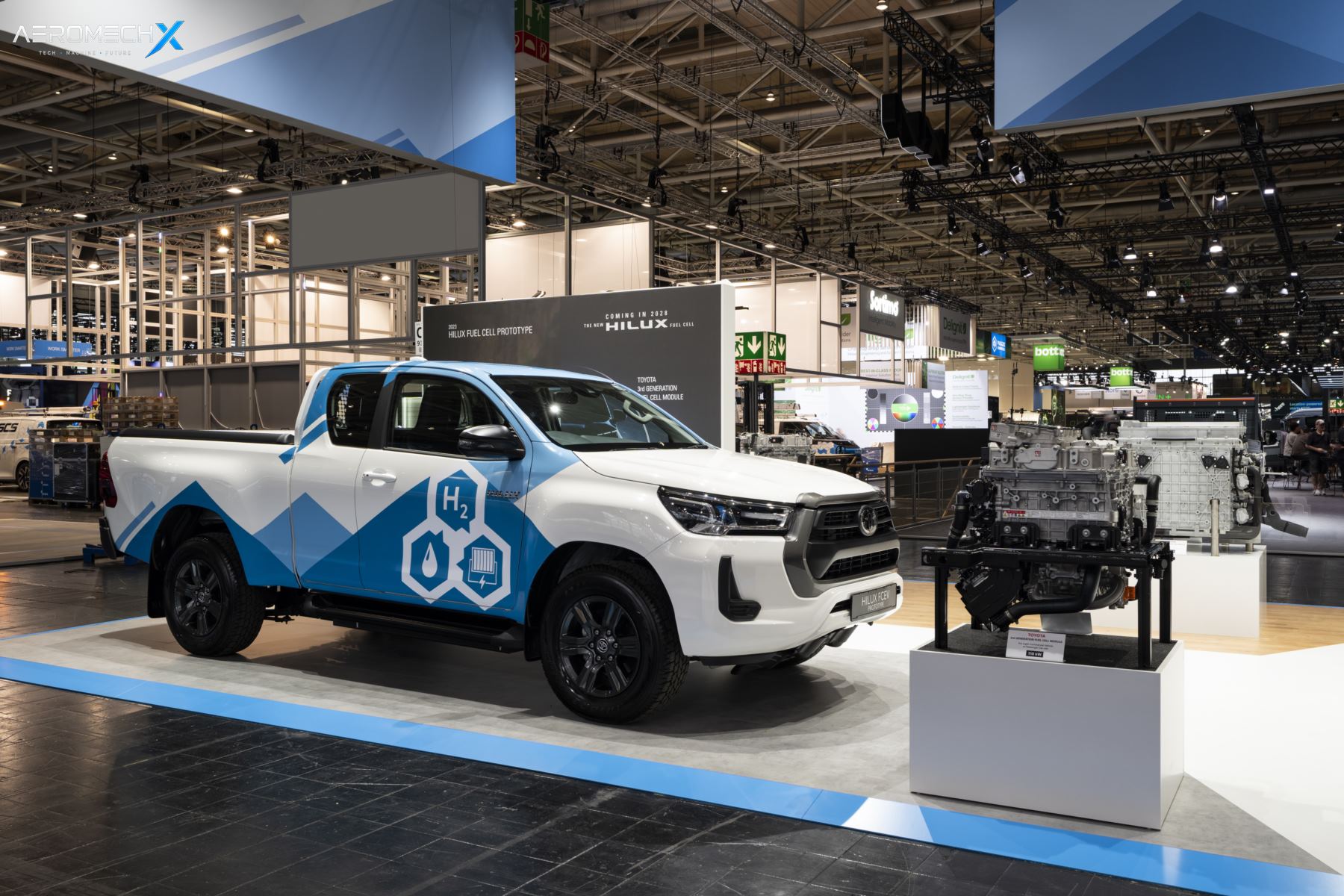 ปี 2028 TOYOTA ยืนยันเปิดตัว HILUX Fuel Cell วิ่งได้ไกล 400 กม. ลากจูง 2.5 ตัน
