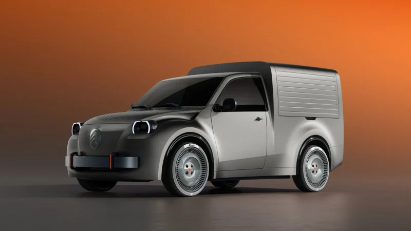 Citroën 2CV Fourgonnette Concept คืนชีพรถตู้คลาสสิกในรอบ 75 ปี สู่รถยนต์ไฟฟ้ายุคใหม่