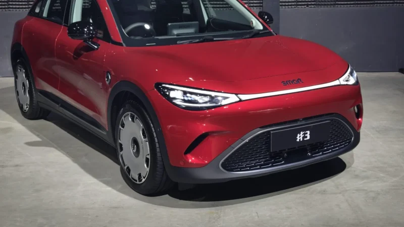 SMART #3 Premium Sport Coupé SUV ราคา 1,549,000 บาทวิ่งได้ 455 กม./ชาร์จ WLTP