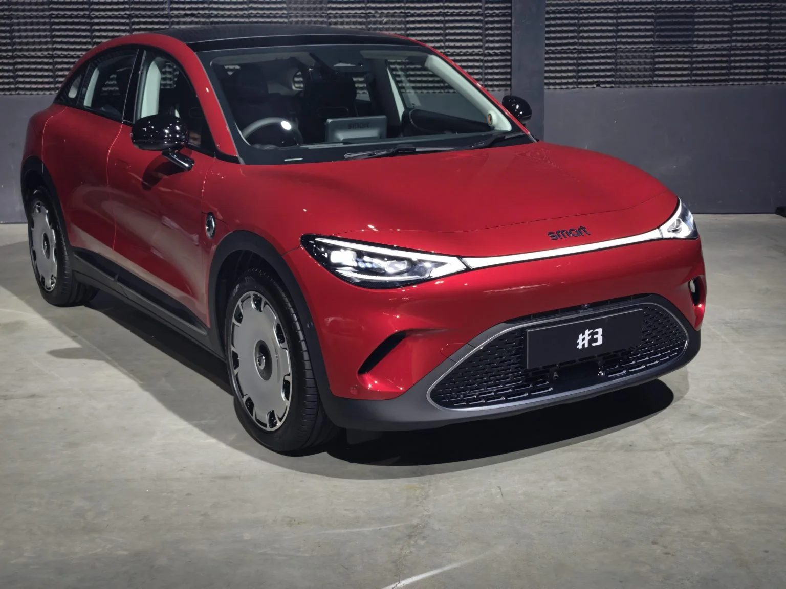 SMART #3 Premium Sport Coupé SUV ราคา 1,549,000 บาทวิ่งได้ 455 กม./ชาร์จ WLTP